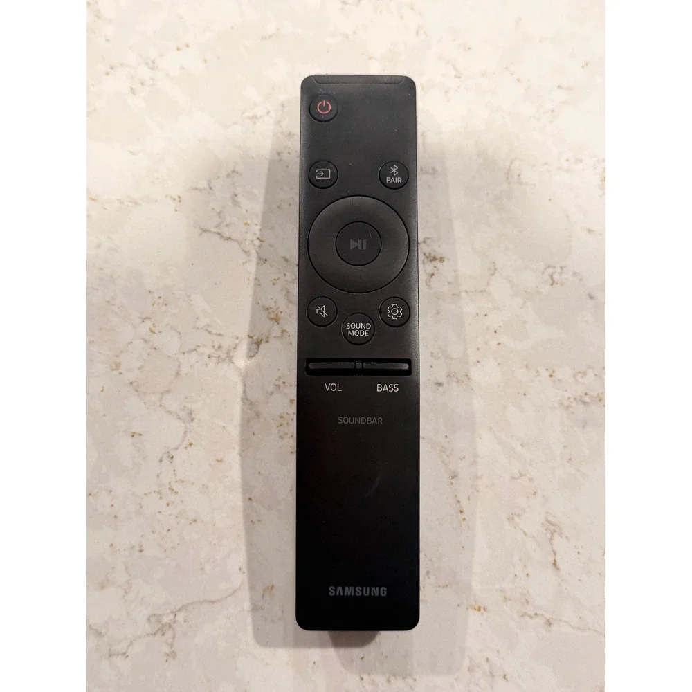 Samsung AH59-02766A Soundbar Remote Control Black Bluetooth Bass OEM NOT TESTED‎